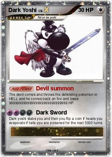 Pokemon Dark Yoshi