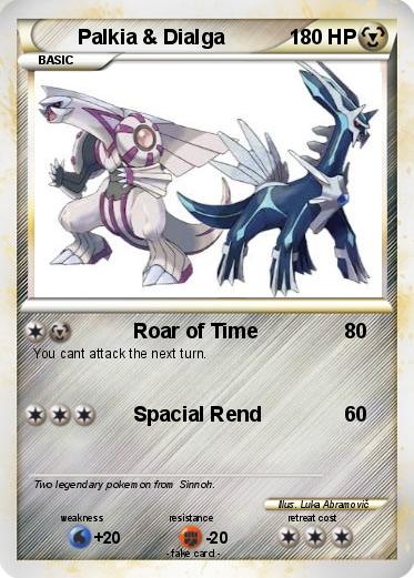Pokemon Palkia & Dialga