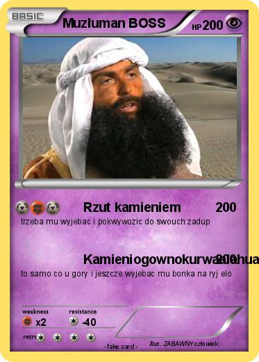 Pokemon Muzłuman BOSS