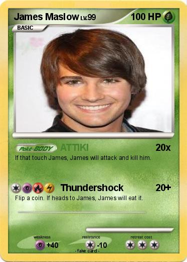 Pokemon James Maslow