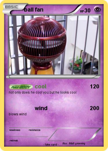 Pokemon ball fan