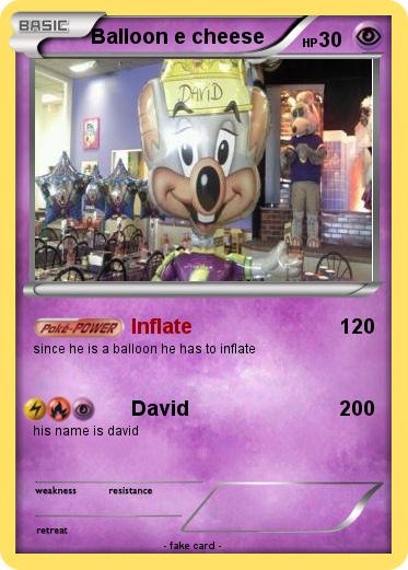 Pokemon Balloon e cheese