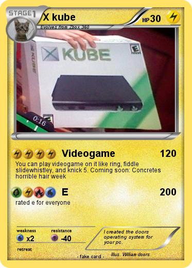 Pokemon X kube
