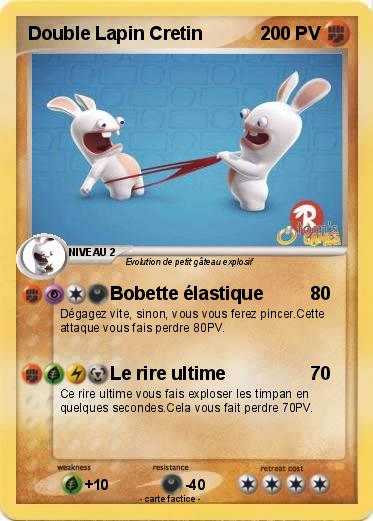 Pokemon Double Lapin Cretin