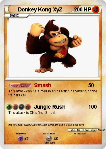 Pokemon Donkey Kong XyZ