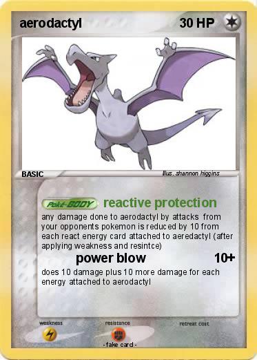 Pokemon aerodactyl