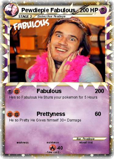 Pokemon Pewdiepie Fabulous