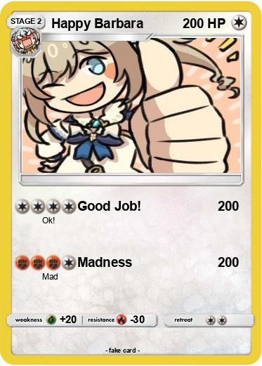Pokemon Happy Barbara