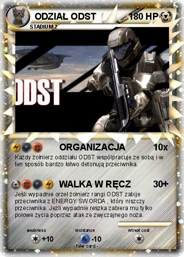Pokemon ODZIAŁ ODST