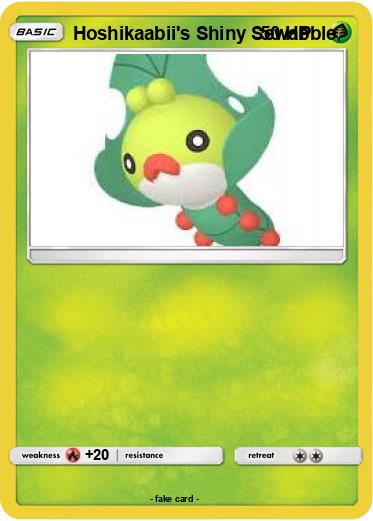 Pokemon Hoshikaabii's Shiny Sewabble