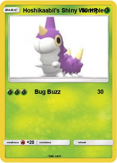 Pokemon Hoshikaabii's Shiny Wurmple