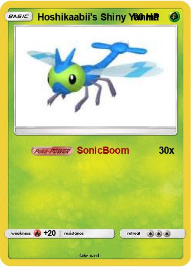 Pokemon Hoshikaabii's Shiny Yanma