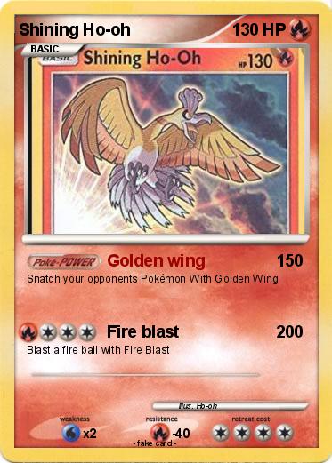 Pokemon Shining Ho-oh