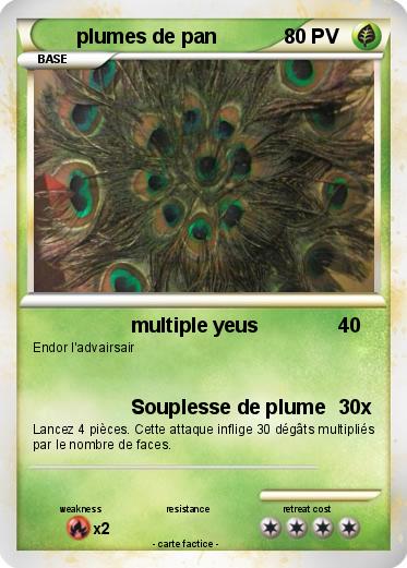 Pokemon plumes de pan