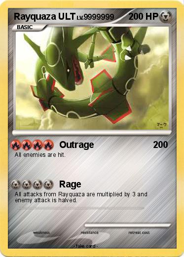 Pokemon Rayquaza ULT
