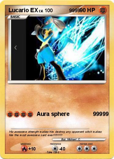 Pokemon Lucario EX