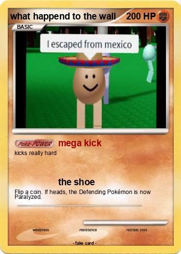 Pokemon what happend to the wall