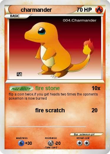 Pokemon charmander