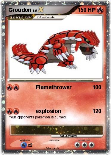 Pokemon Groudon