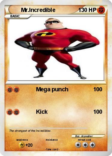 Pokemon Mr.Incredible