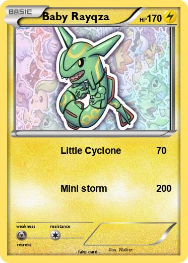 Pokemon Baby Rayqza