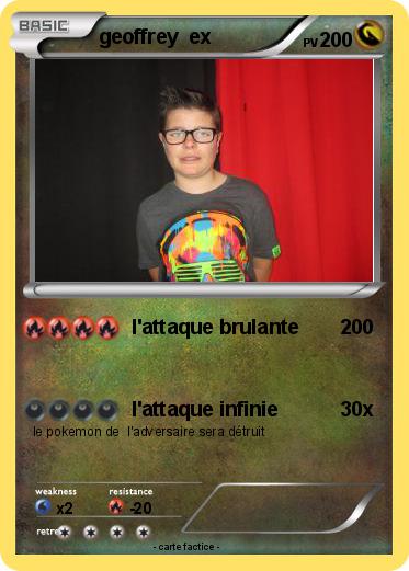 Pokemon geoffrey  ex