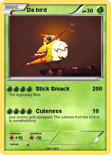 Pokemon Da bird