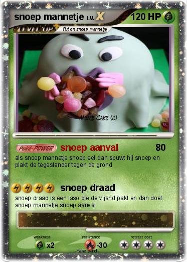 Pokemon snoep mannetje