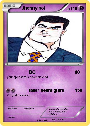 Pokemon Jhonny boi