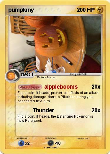 Pokemon pumpkiny