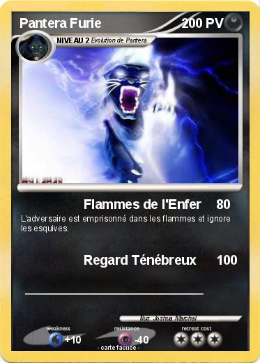 Pokemon Pantera Furie
