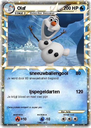 Pokemon Olaf
