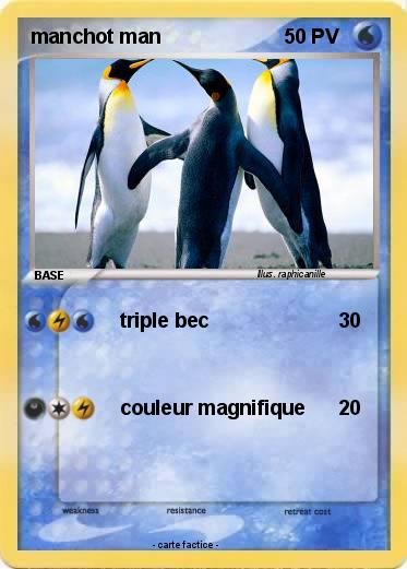 Pokemon manchot man