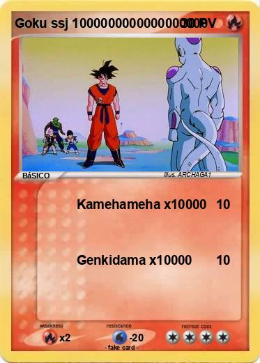 Pokemon Goku ssj 1000000000000000000