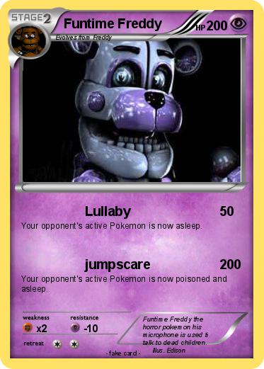 Pokemon Funtime Freddy