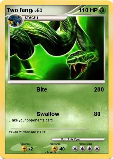 Pokemon Two fang