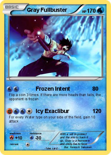 Pokemon Gray Fullbuster