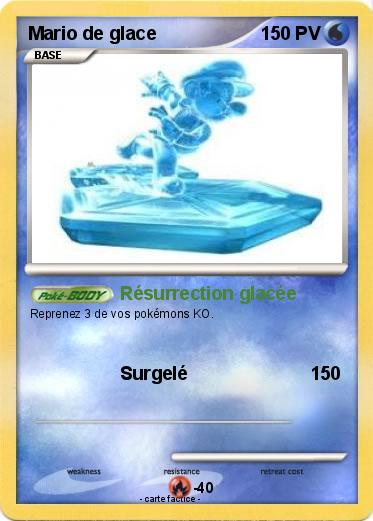 Pokemon Mario de glace