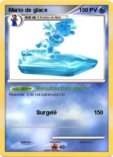 Pokemon Mario de glace