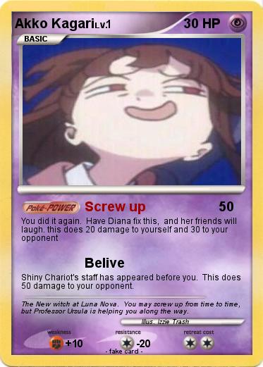 Pokemon Akko Kagari