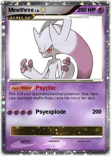 Pokemon Mewthree
