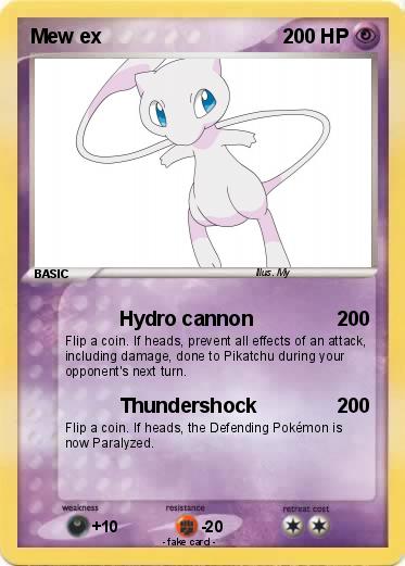 Pokemon Mew ex