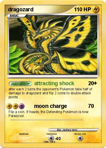Pokemon dragozard