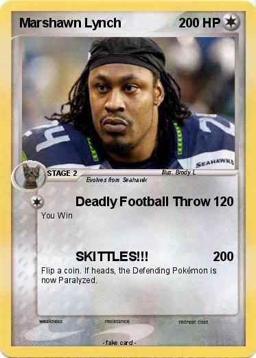 Pokemon Marshawn Lynch