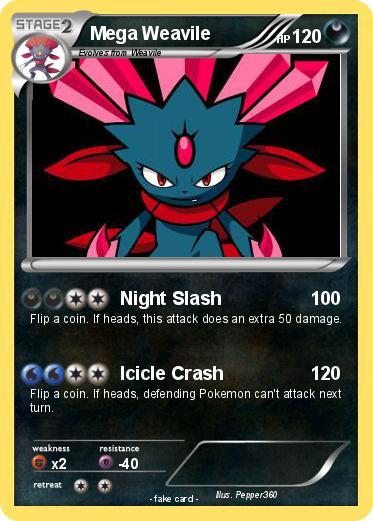 Pokemon Mega Weavile