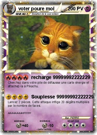 Pokemon voter poure moi