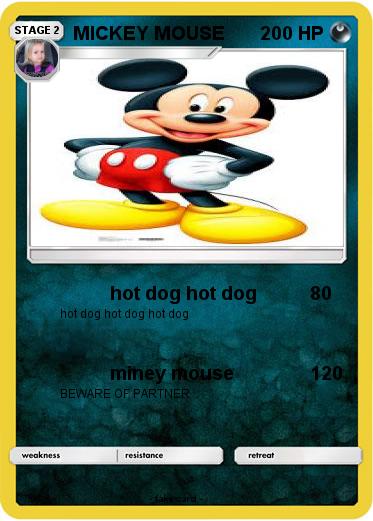 Pokemon MICKEY MOUSE