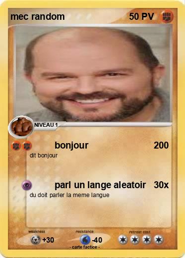 Pokemon mec random