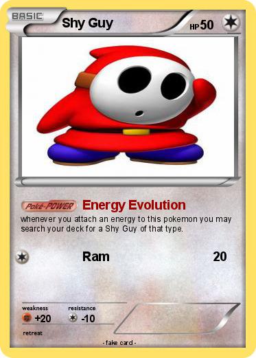 Pokemon Shy Guy