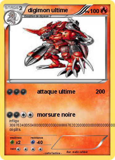 Pokemon digimon ultime